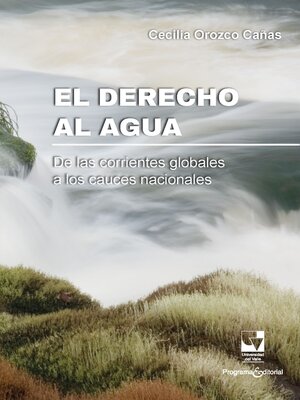 cover image of El derecho al agua.